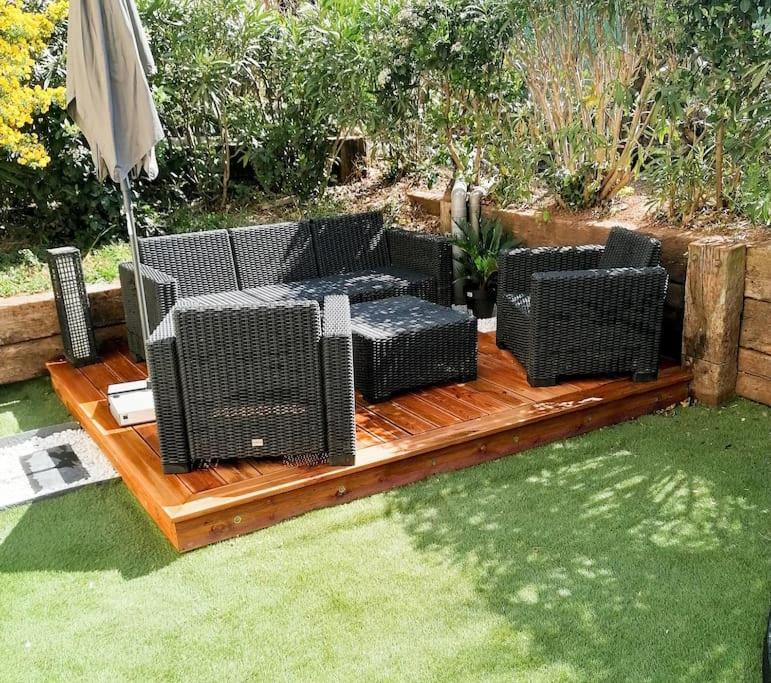 Appartement Frejus Avec Jardin, Piscine, Plage, Tennis المظهر الخارجي الصورة